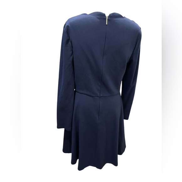 Kate Spade Elegant Navy Blue Dress size L - Picture 9 of 12